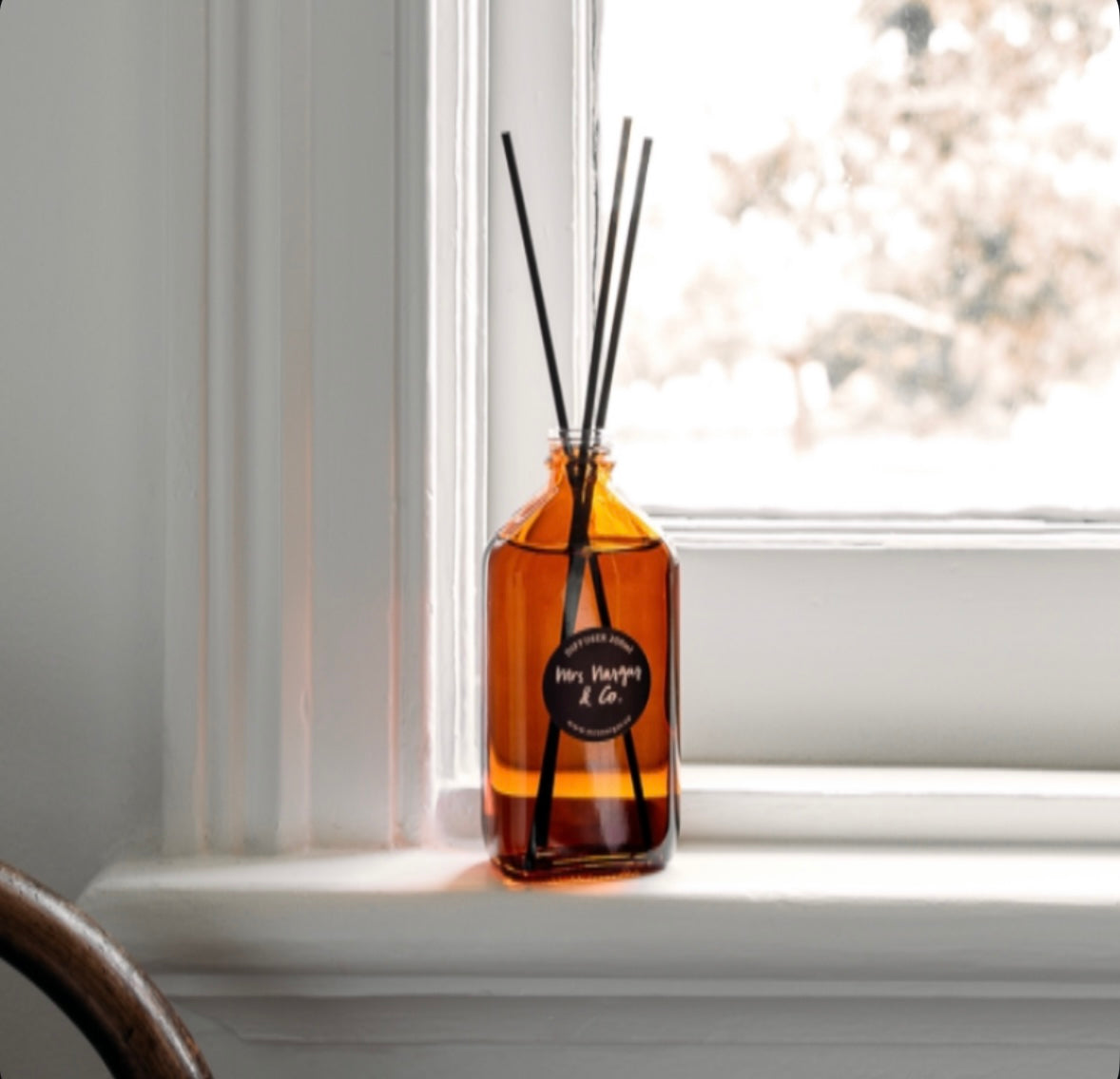 final pour / DIFFUSERS 200ML AMBER BOTTLES