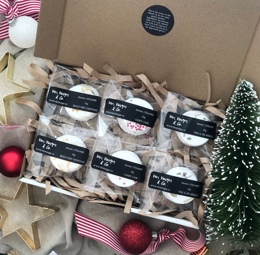 shower steamer / CHRISTMAS SAMPLER PACK